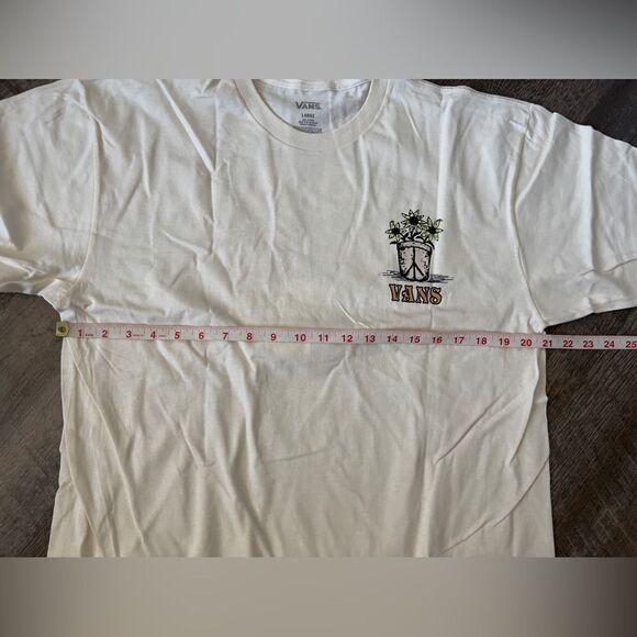 Vans 1966 Peace Head Short Sleeve Graphic Tee- Size Large - Picture 7 of 8